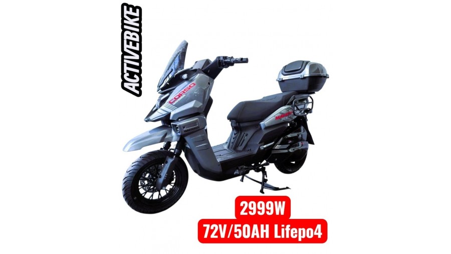 Електричний мопед Corso Maverick RS MR-744182 (2999W, 72V/50AH) літій-залізо-фосфатний